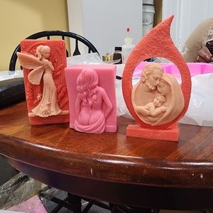 Hand-made soap, candle ,  bead bracelets, or sets